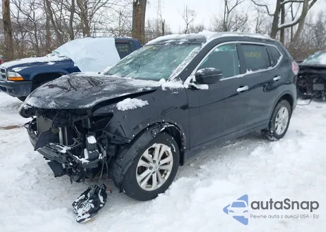 2016 Nissan Rogue S/Sl/Sv z USA, uszkodzony, nr VIN 5N1AT2MV2GC863142